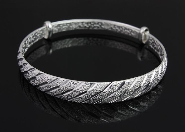 SS11031 S999 silver meteor bracelet